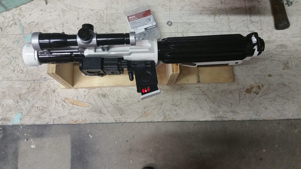 First Order Stormtrooper Sonn-Blas F-11D Blaster Star Wars VII TFA Project #260