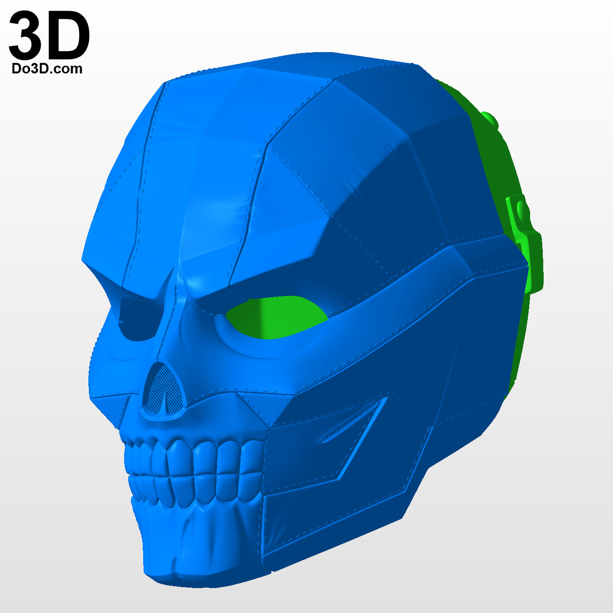 Black Mask 2020 Helmet Bird of Prey | 3D Model Project #BM55