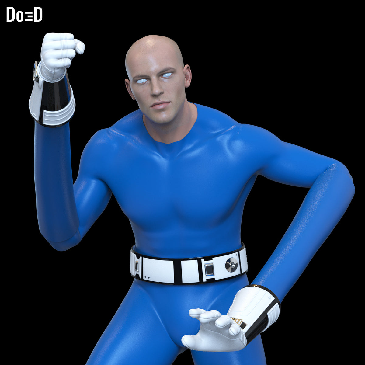 Bundle: Mister Fantastic Gauntlet Belt Boots Cosplay Stretchy Arms STL 3D Models