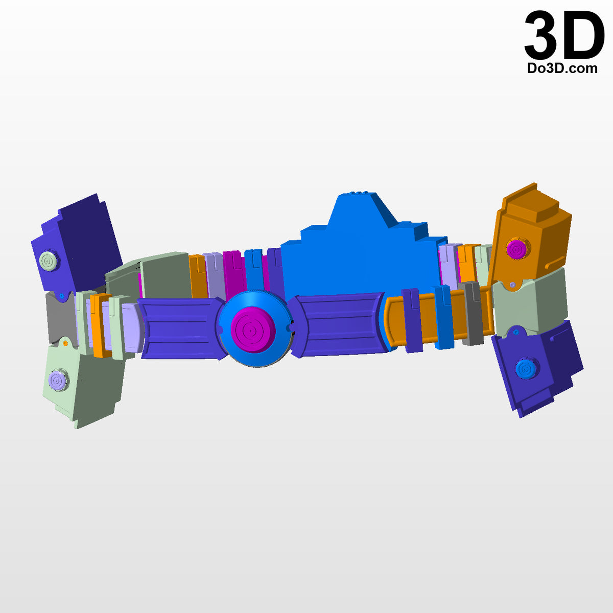 Ant-man Classic Armor Suit Hard Pieces and Piping Only | 3D Printable Model #313