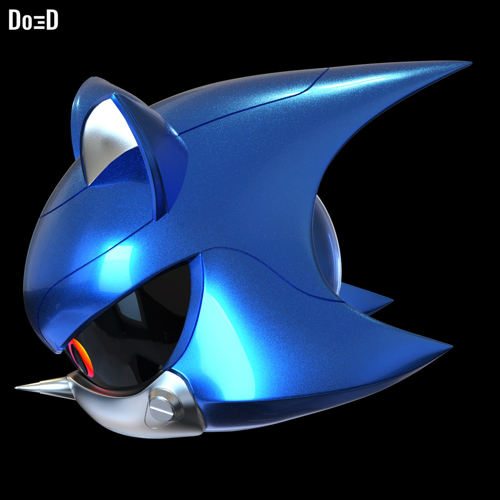 Metal Sonic 3 Variant Head Figure / Statue Version | 3D Printable File #S3V