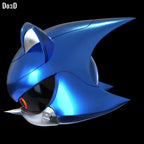 Metal Sonic 3 Variant Head Figure / Statue Version | 3D Printable File #S3V
