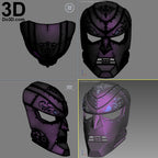 Doctor Doom Ornamental Concept Dr. Doom Mask | 3D Printable Model STL File #971
