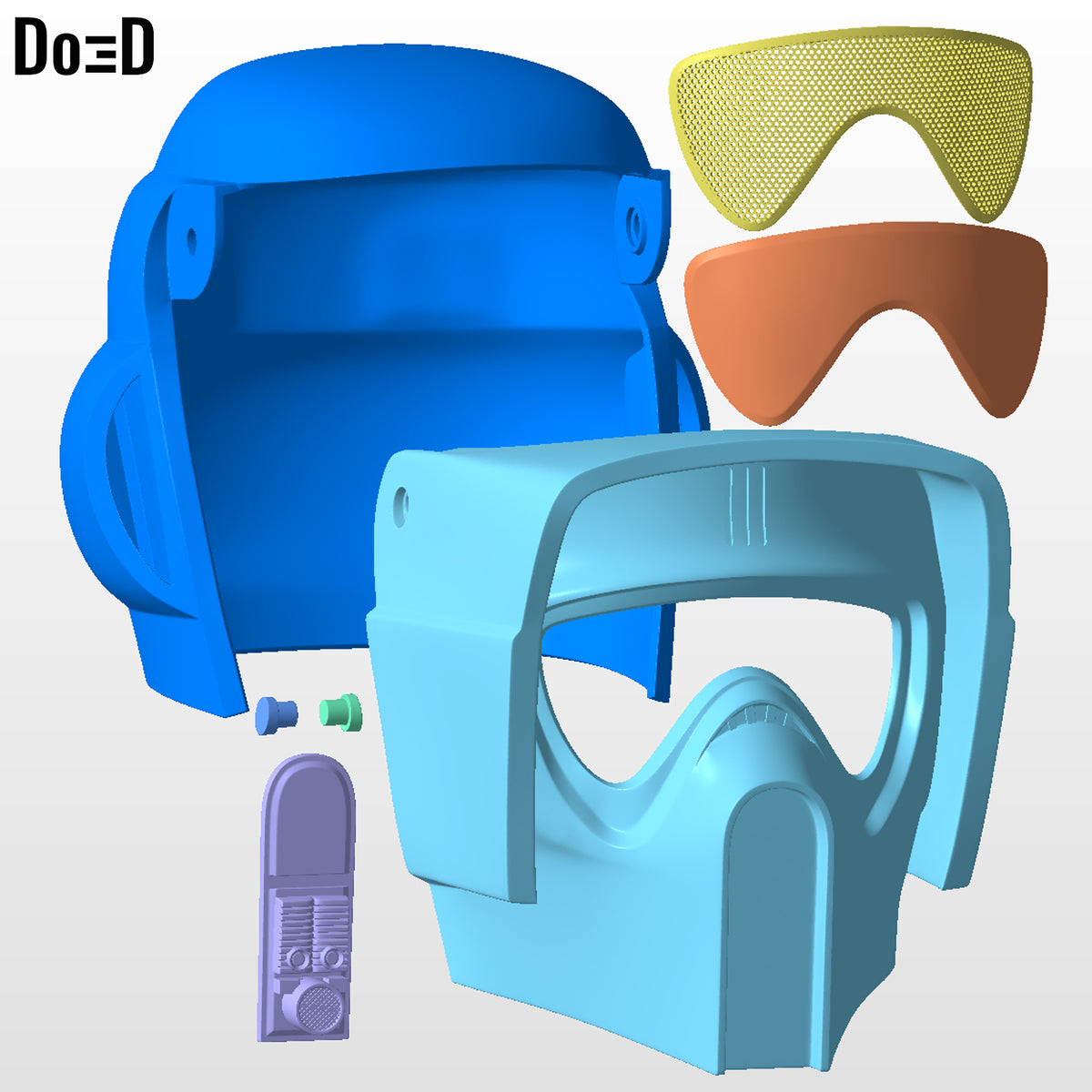 Scout Trooper Biker Scouts helmet Star Wars | 3D Model Project #1155