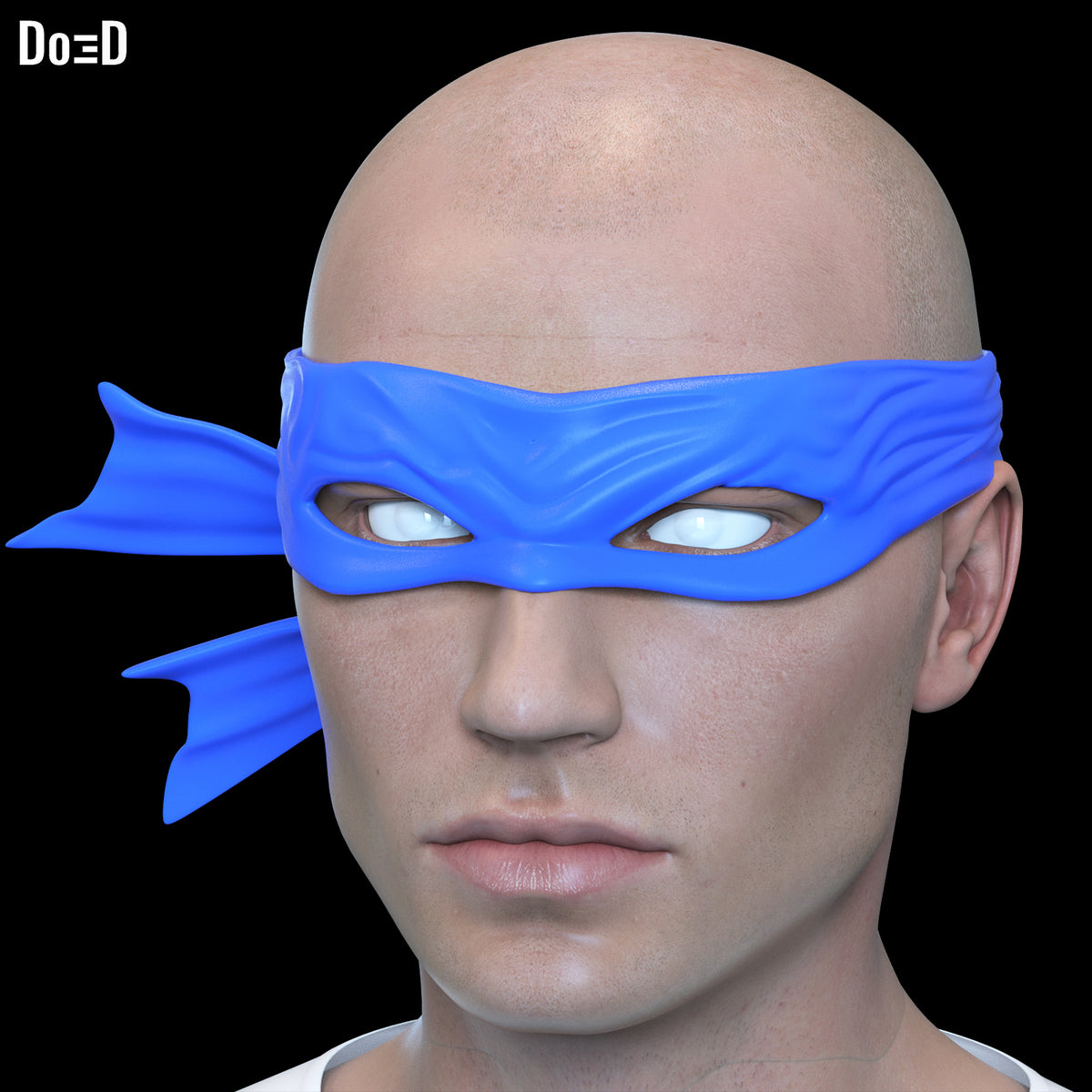 Teenage Mutant Ninja Turtles 1990 Mask 3D Printable Model Leonardo #TMNT91
