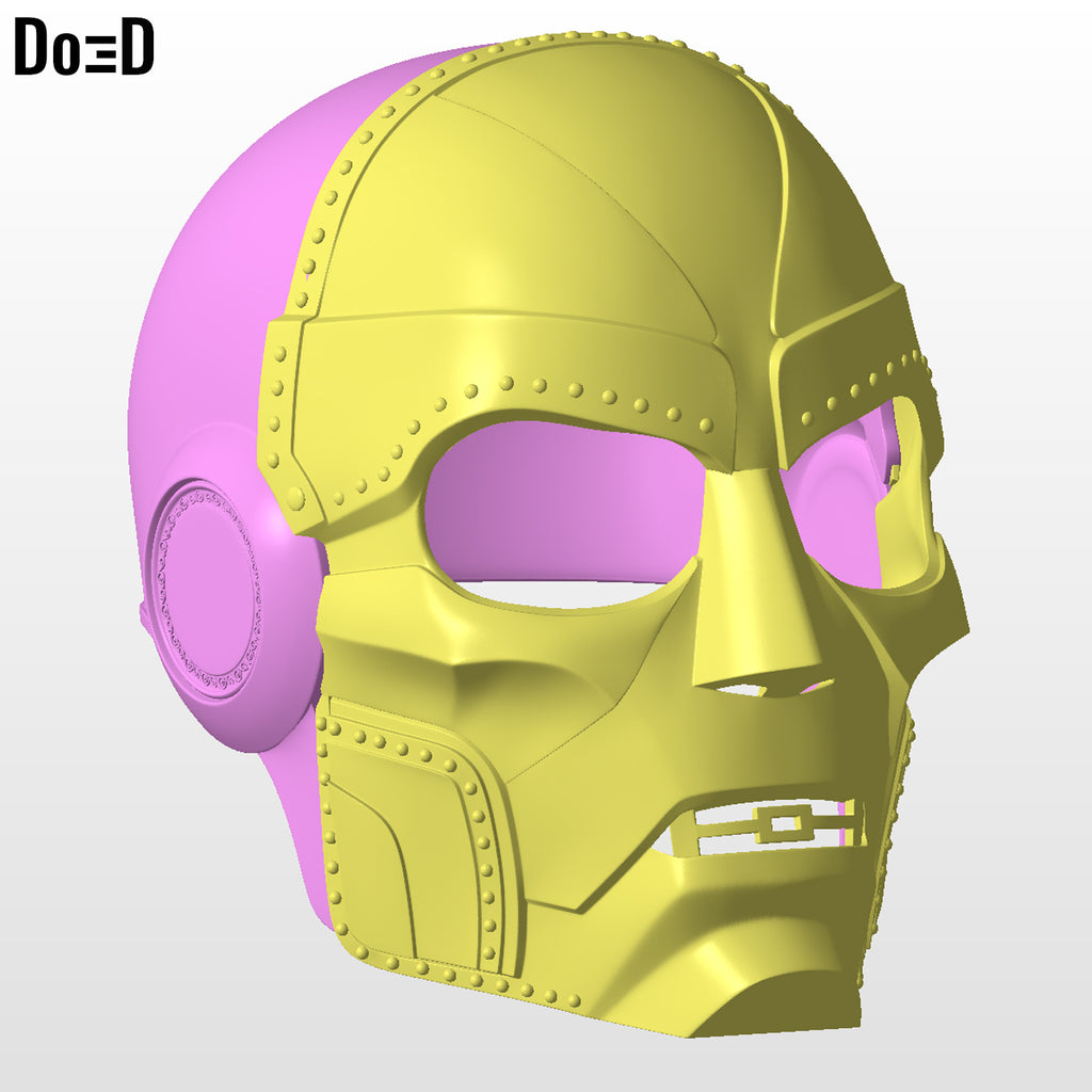 BundIe: Interchangeable Doctor Doom Variant Helmet Mask 3D Model #CC24