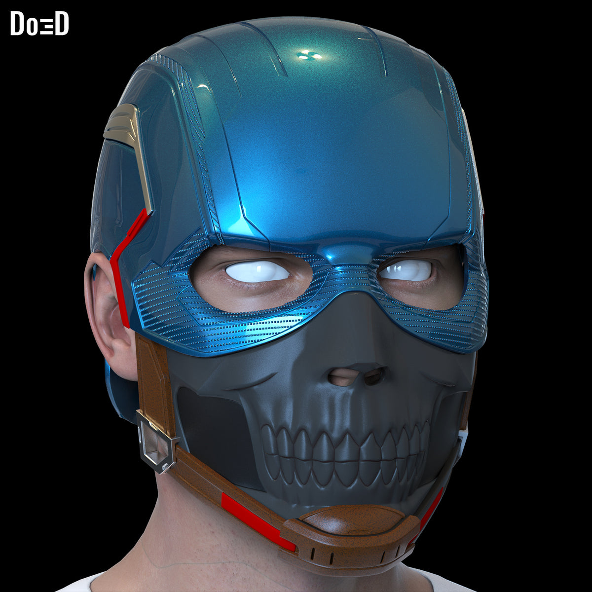 US Agent Helmet John Walker  Zombie | 3D Printable Model #CAZ11