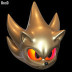 Sonic 3 Variant Helmet 3D Model STL File #SV392