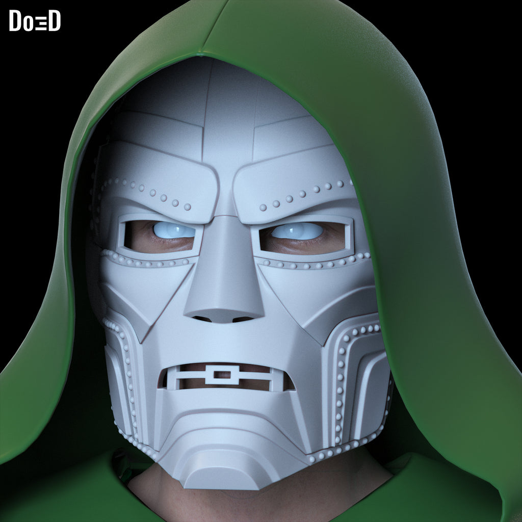 BundIe: Interchangeable Doctor Doom Variant Helmet Mask 3D Model #CC24