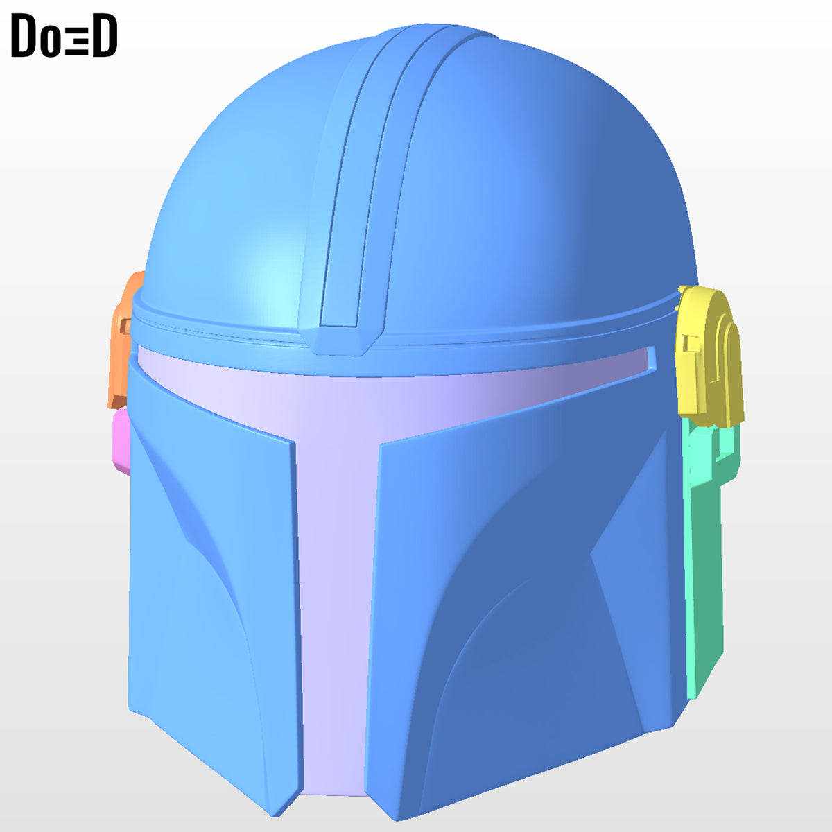 Mandalorian Helmet | 3D Printable Model Print File STL #N06