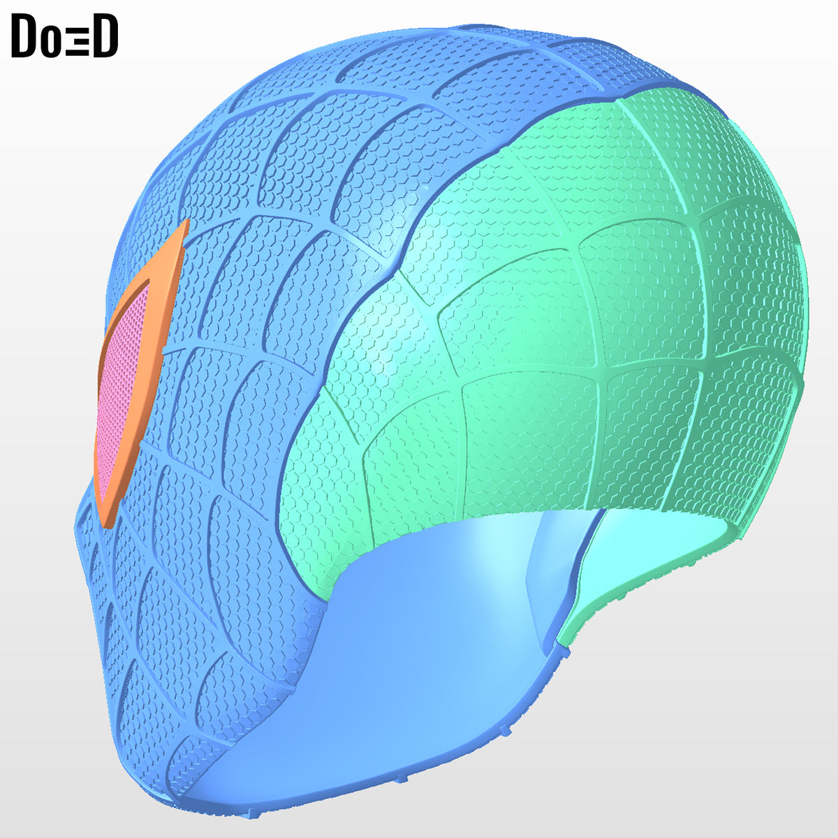 Spider-Man 2002 Raimi Mask Face Shell Helmet | 3D Printable Model STL File #4128