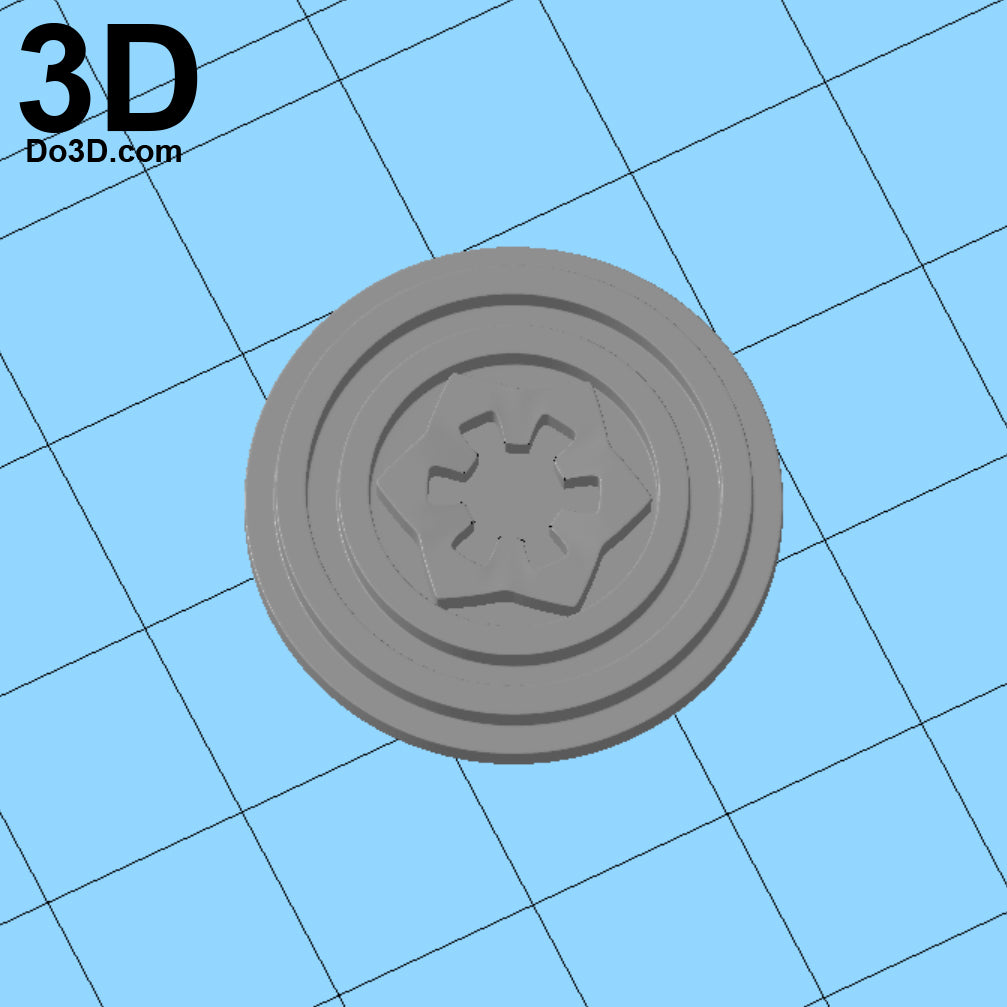 Director Krennic Star Wars Hat Emblem  | 3D Printable Model #1642