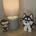 Husky Glasses Holder | 3D Printed Dog Spectacle Stand | Cute Desk Organiser | Eyeglass Holder | Husky Lover Gift