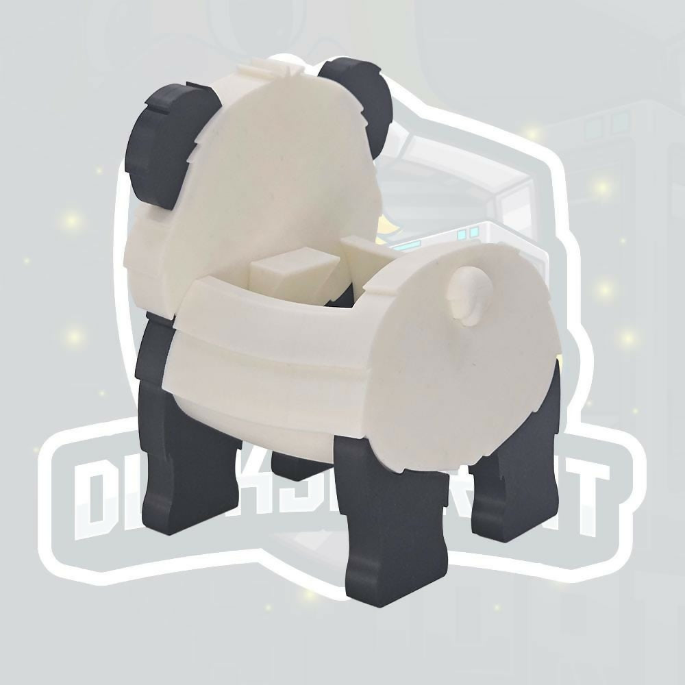 Panda Glasses Holder | 3D Printed Panda Spectacle Stand | Cute Desk Organiser | Eyeglass Holder | Panda Gift