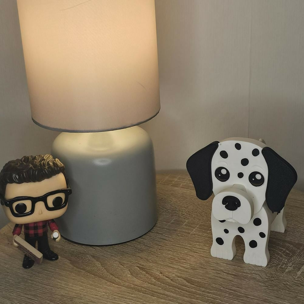 Dalmatian Glasses Holder | 3D Printed Dog Spectacle Stand | Cute Desk Organiser | Eyeglass Holder | Dog Lover Gift