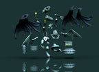 DARK CLAW — AMALGAM COMICS 3D PRINTABLE MODEL STL