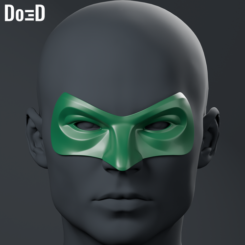 Hal Jordan 2011 Green Lantern eye mask