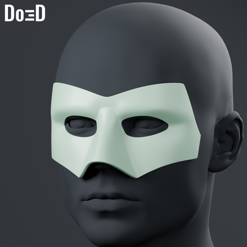 Hal Jordan 1979 Green Lantern eye mask