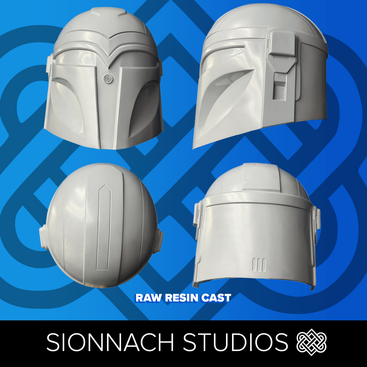 Star Wars Mandalorian Fortnite Loyalty Resin Cast Helmet