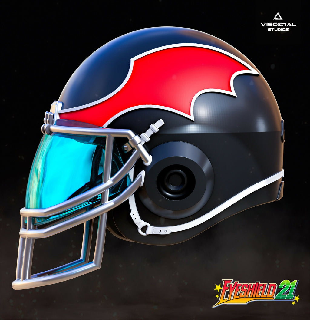 Eyeshield 21 Helmet 3D Printable Model Print File STL #S03