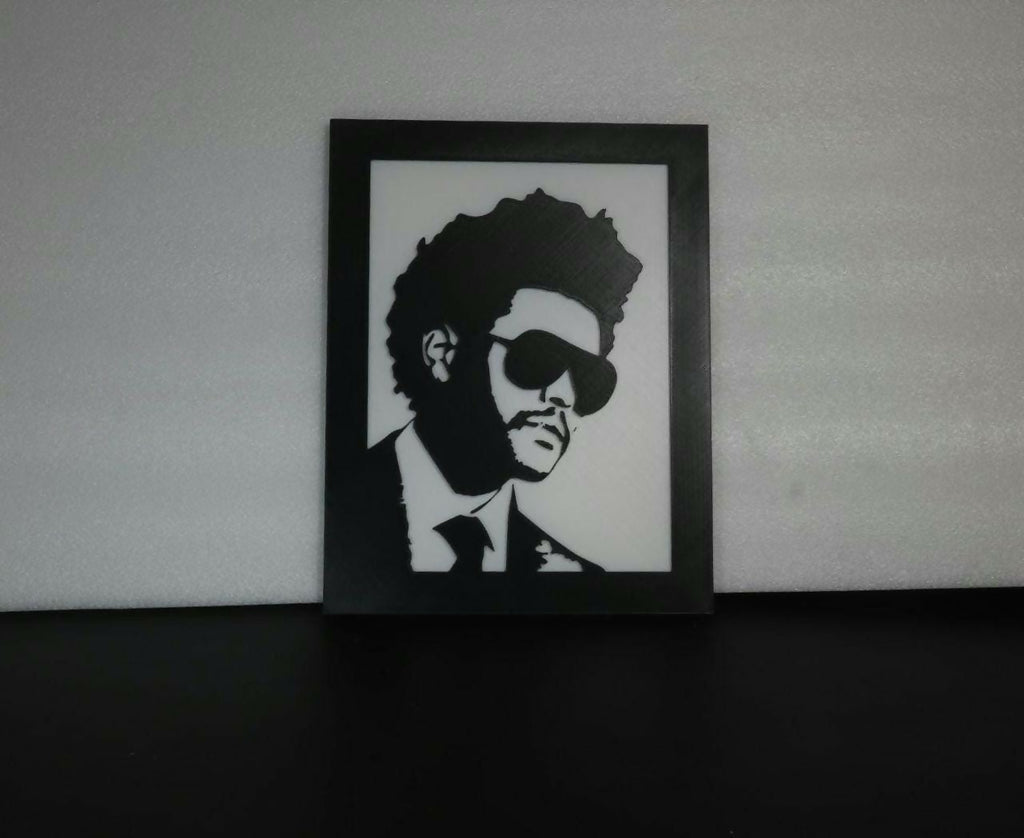 The Weeknd Portrait Wall Decor