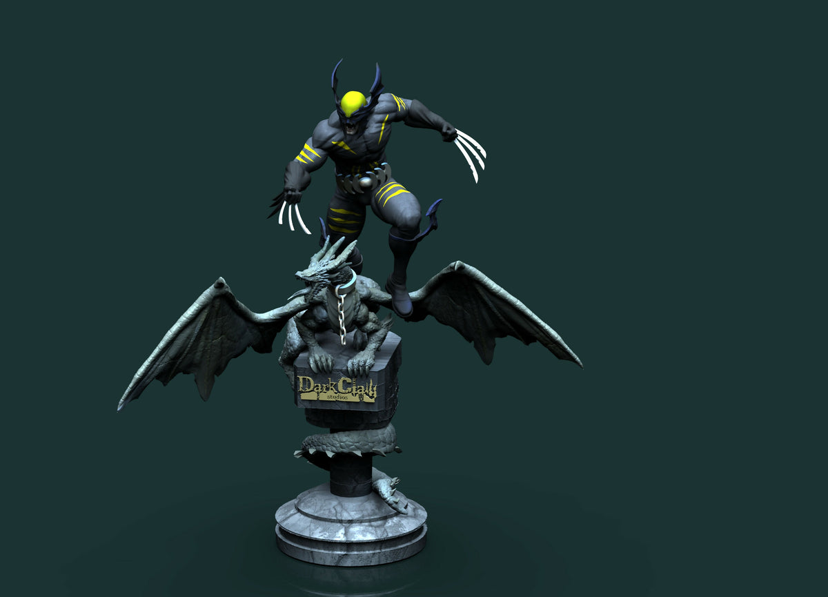 DARK CLAW — AMALGAM COMICS 3D PRINTABLE MODEL STL