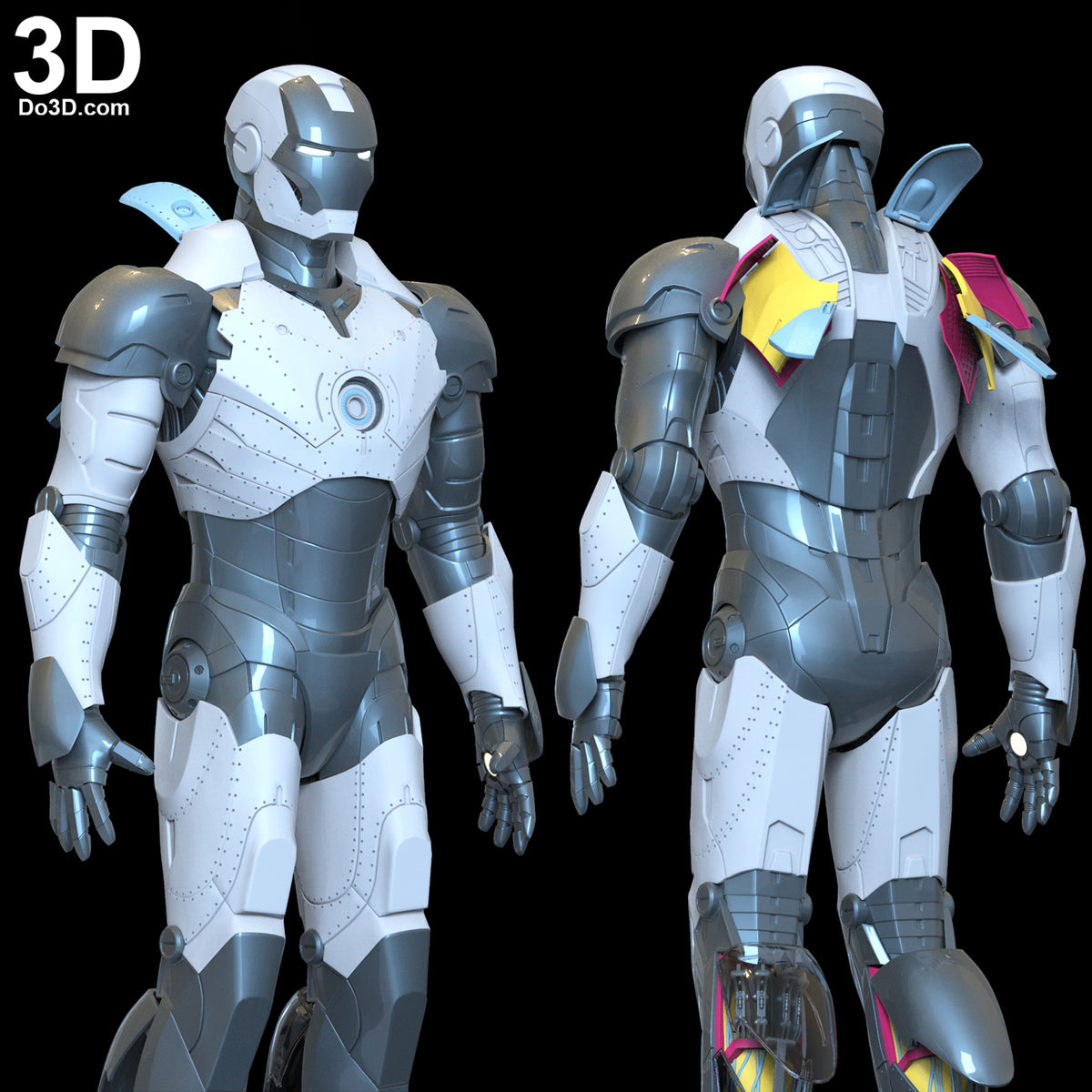 Iron Man Mark II MK 2 Armor Suit | 3D Printable Model STL #6003
