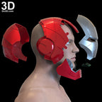 Iron Man Mark V Helmet ONLY MK 5 Tony Stark Suitcase Armor 3D Printable Model #5