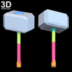 Thor Mjolnir Hammer | 3D Printable Model STL Print File #MT13