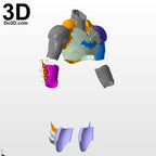 Iron Bat Concept Full Body Armor | 3D Printable Model