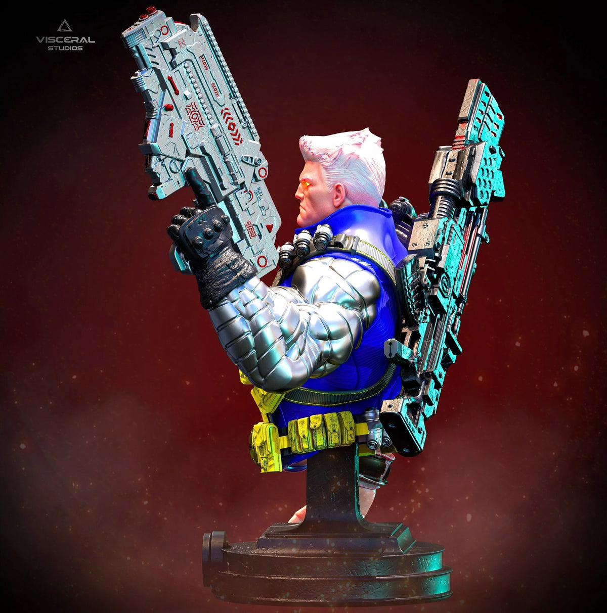 Cable Bust 3D Print by Visceral Studios – gallery view 2