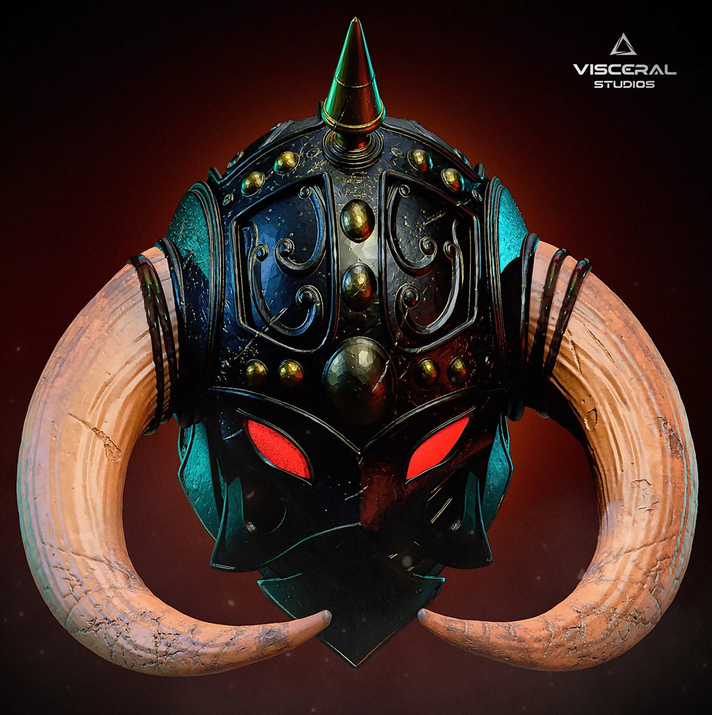 Death Dealer Helmet by Visceral Studios – gallery view 5