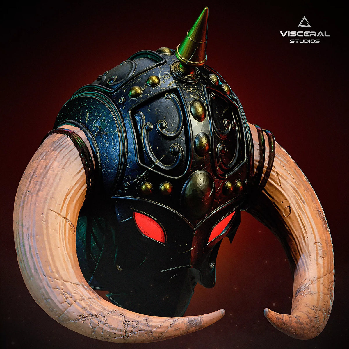Death Dealer Helmet by Visceral Studios – gallery view 2
