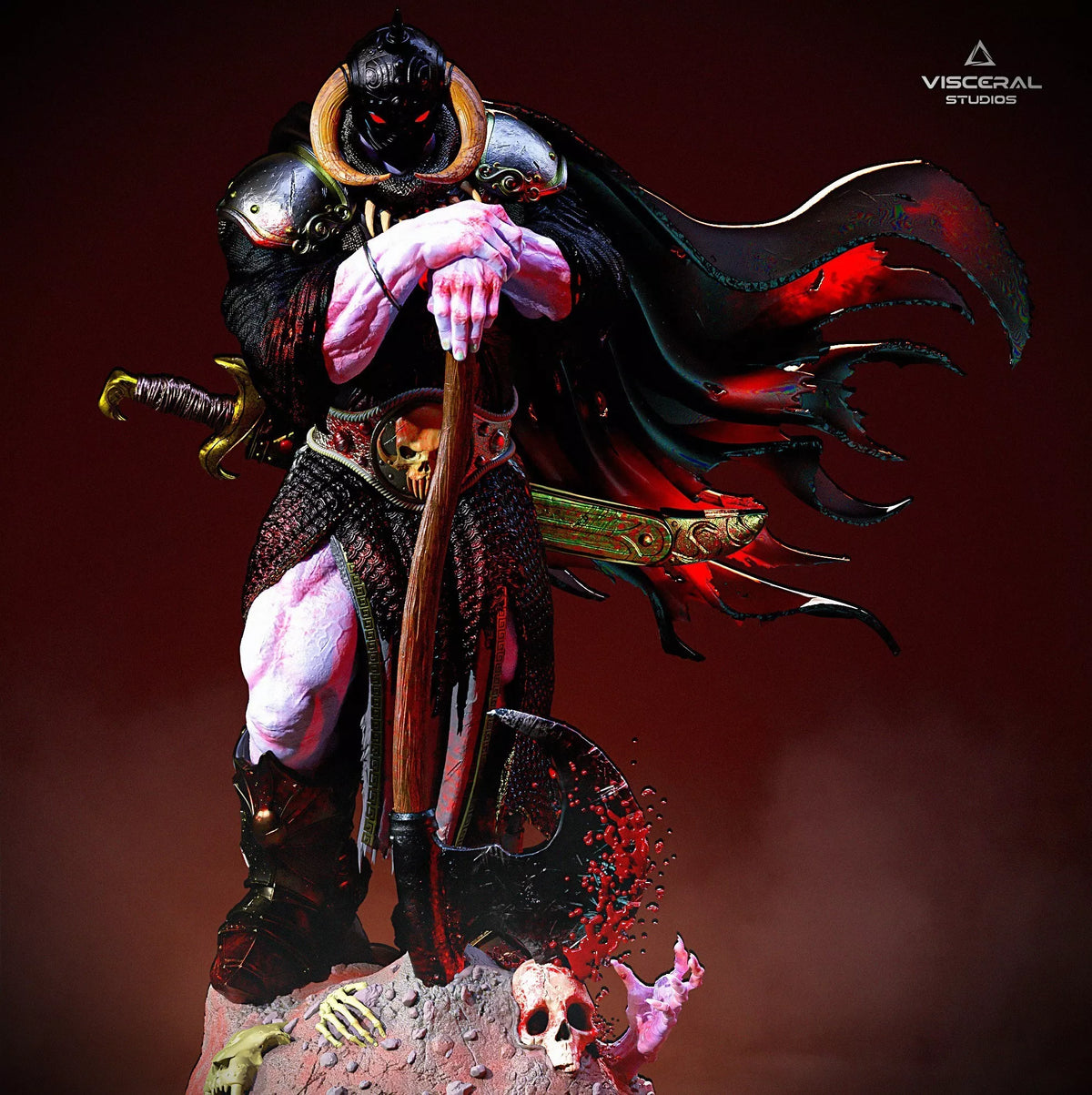 Death Dealer STL, 3D Print, 1/6 Scale Statue by Visceral Studios – gallery view 2