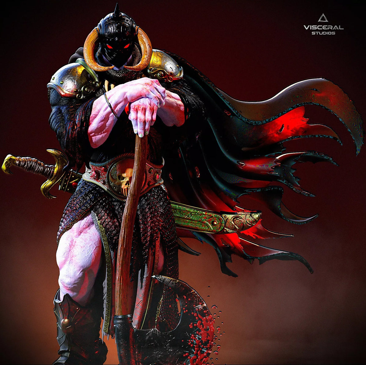 Death Dealer STL, 3D Print, 1/6 Scale Statue by Visceral Studios – gallery view 5
