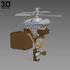Security Bot Robot Bioshock | 3D Model Project #3367, view 2
