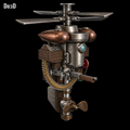 Security Bot Robot Bioshock | 3D Model Project #3367, view 1