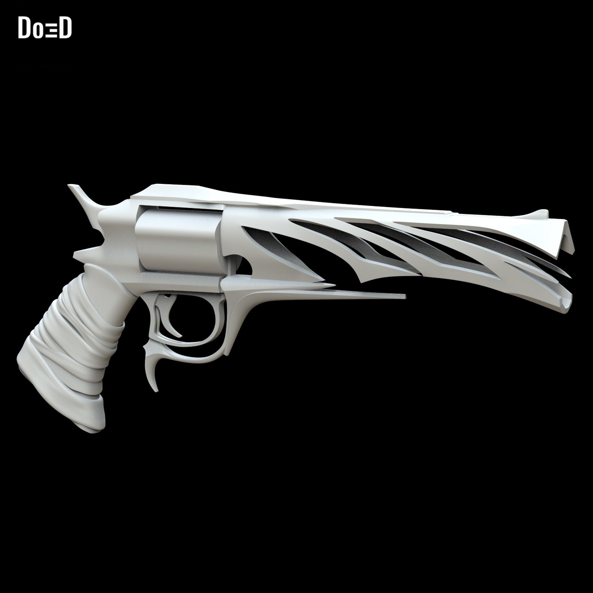 Malfeasance Pistol Exotic Gun Weapon Destiny 2 | 3D Printable Model STL