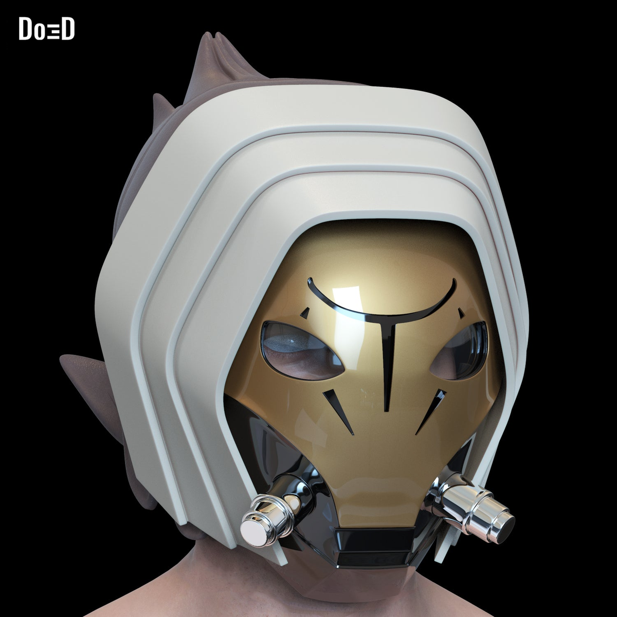 Pyke  Syndicate Helmet / Mask Book of Boba Fett 3D Printable Model STL File #P79