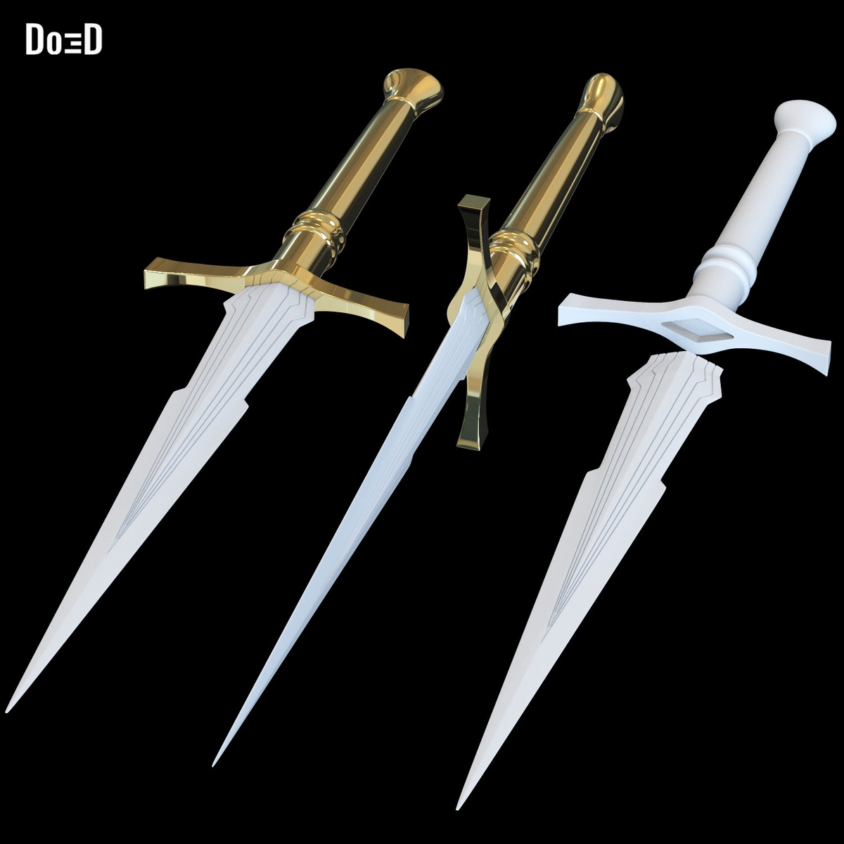 Loki Dagger 2021 Love (Knife) 3D Printable Model STL File #LD13