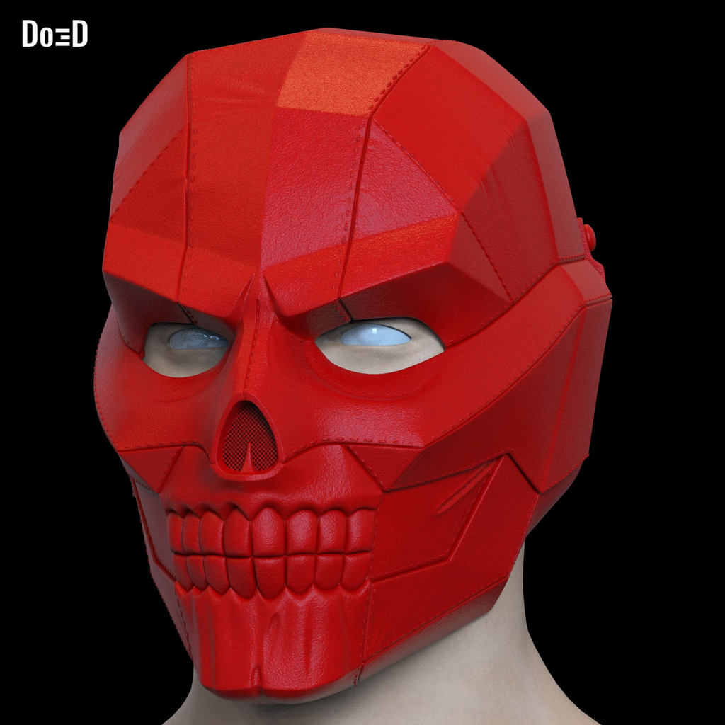 Black Mask 2020 Helmet Bird of Prey | 3D Model Project #BM55
