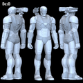 War Machine 006 Armor Mark VI MK 6 Endgame 3D Printable Model #5987