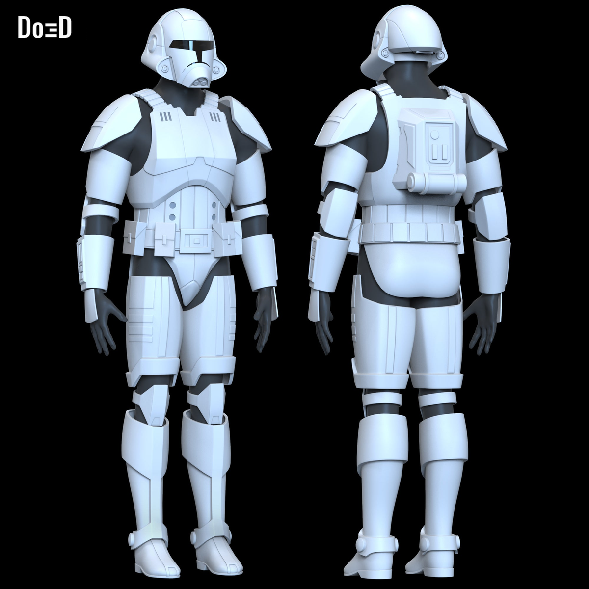 Republic Trooper Armor Star Wars The Old Republic | 3D Model Project #6515