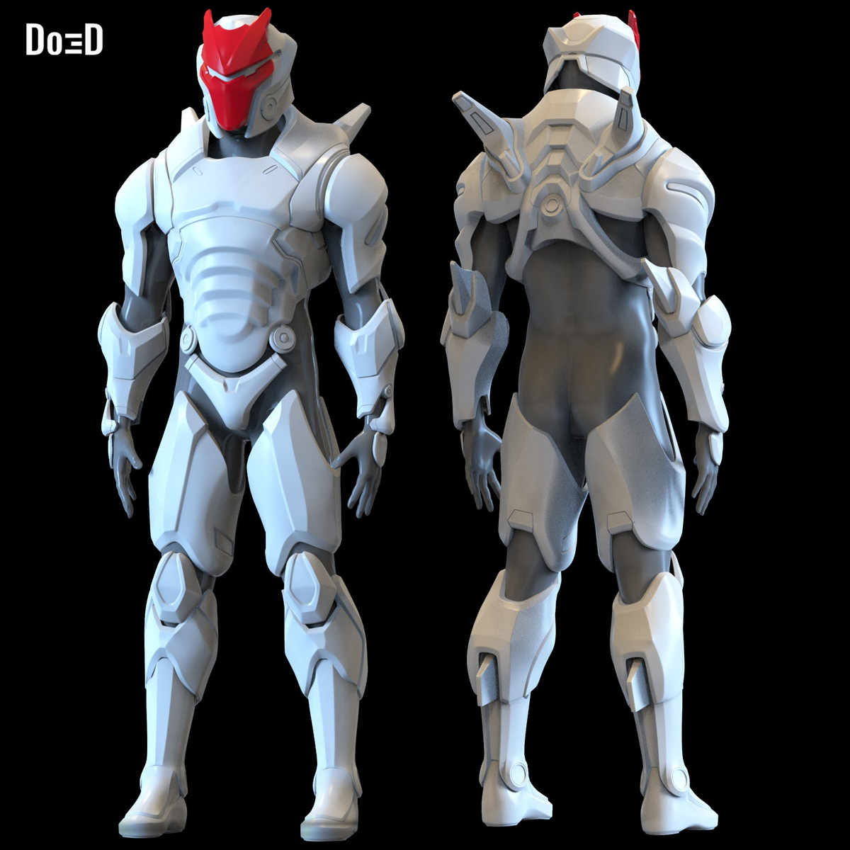 Omega Skin Armor Suit from Fortnite: Battle Royale | 3D Printable Model #5257