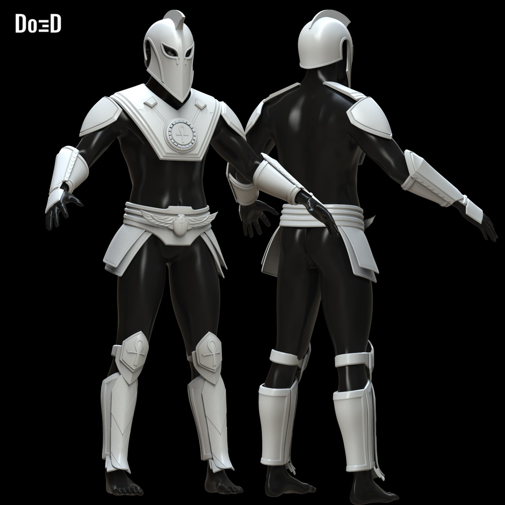 Doctor Dr. Fate Injustice 2 Helmet and Armor | 3D Printable Model #4949
