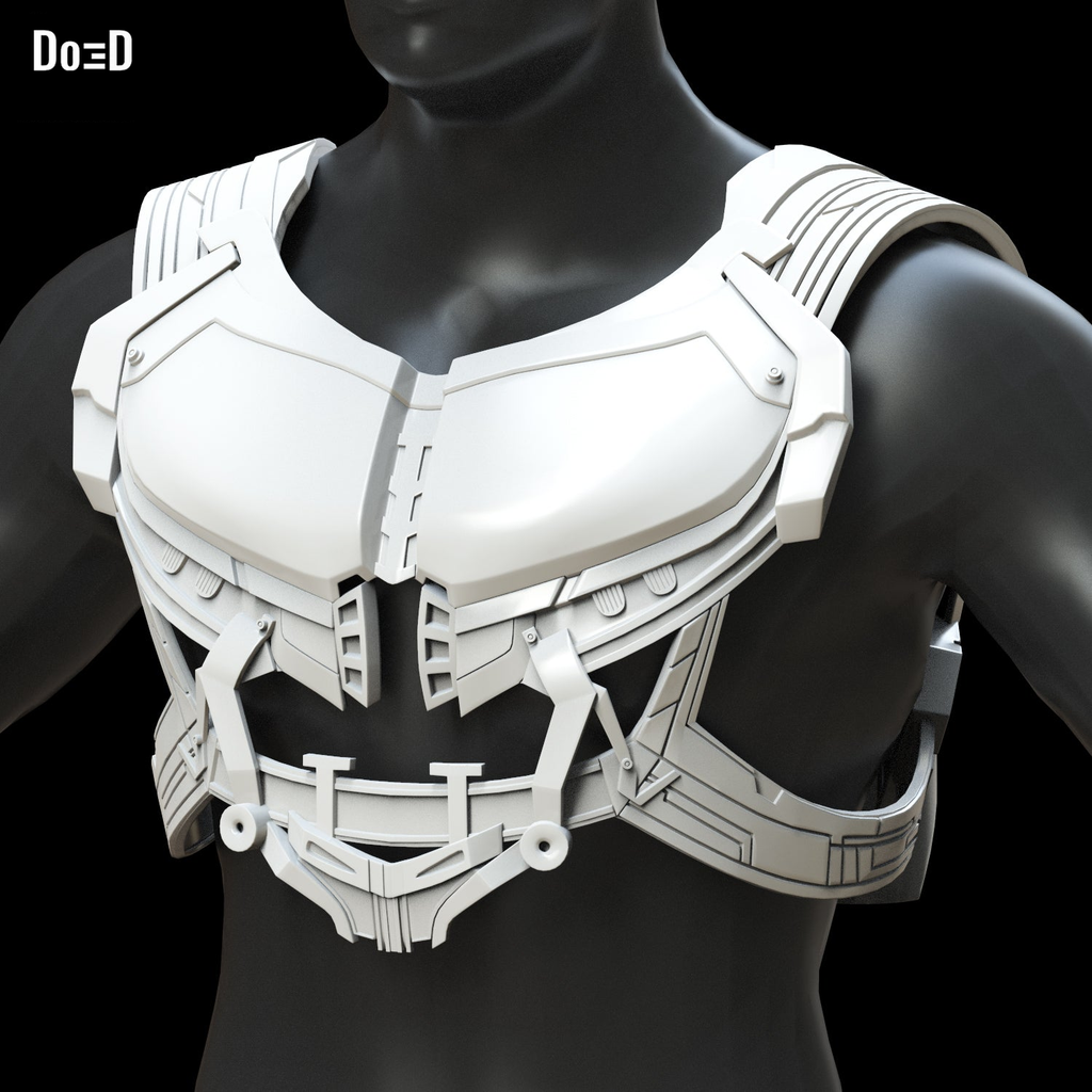 Star-Lord Aero-Rigs Chest Armor and Jetpack Star Lord | 3D Model Project #4450