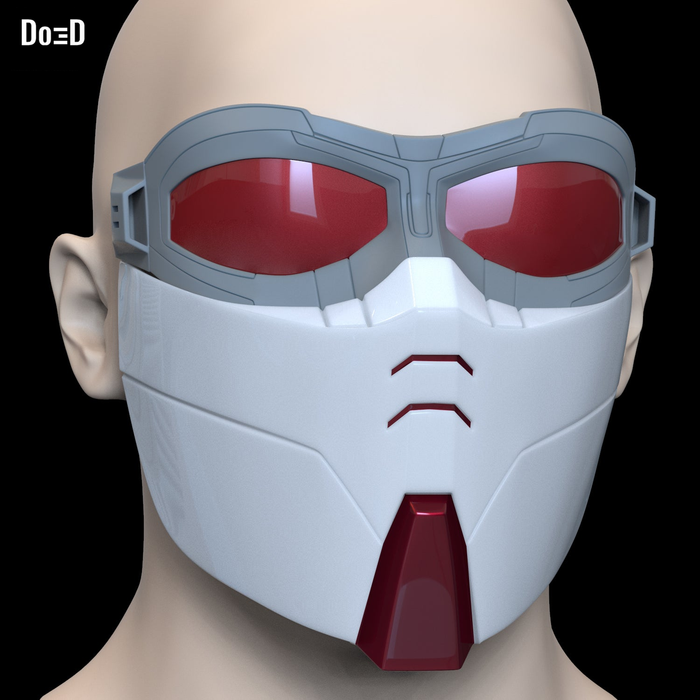 EF01 Face Mask and Goggles | 3D Printable Model STL