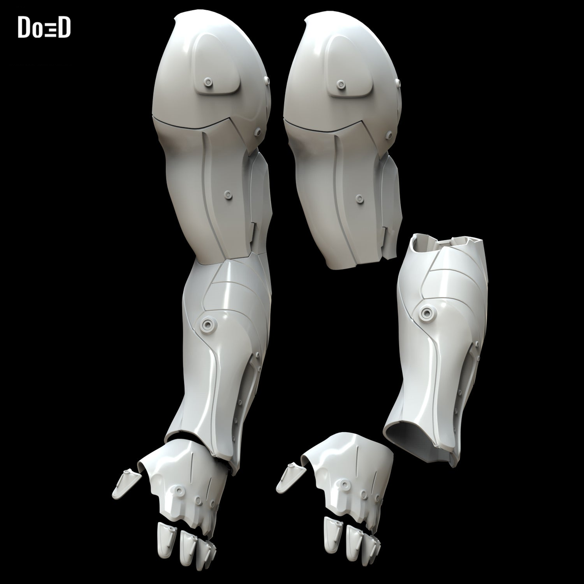 Destiny 2 Aeon Swift Exotic Gauntlets Arm | 3D Model Project #4331