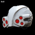 Cyberpunk 2077 Psycho Squad Police Helmet | 3D Printable Model #4335
