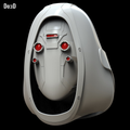 Ghost helmet from Ant-man and the Wasp movie | 3D Model Project #4859